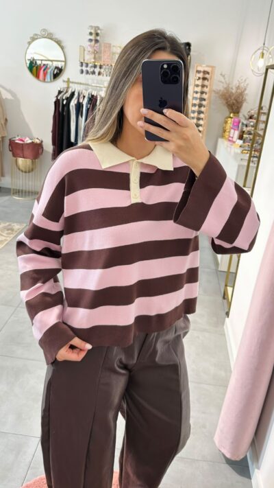 Polo Riscas Rosa