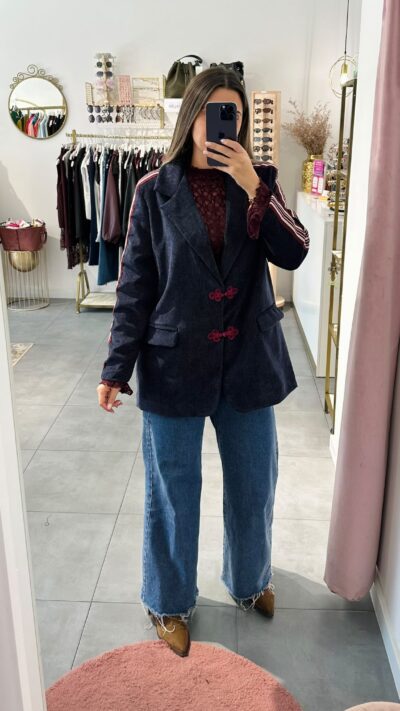 Blazer de Bombazina