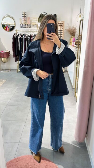 Trench Coat Elenza Azul