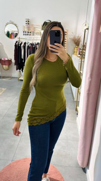 Camisola Malha Verde