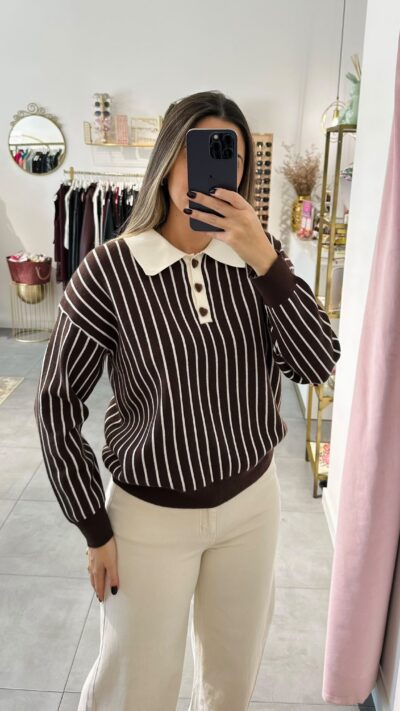 Polo Malha Castanha